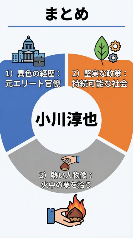 図解：小川淳也のポイント（まとめ）