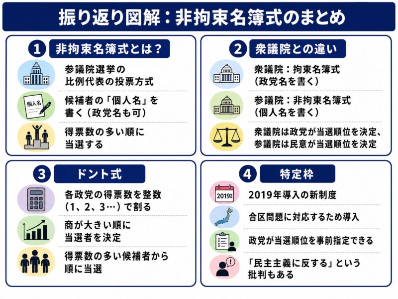 非拘束名簿式の振り返り図解